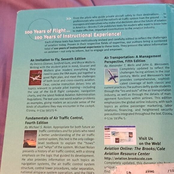 Air transportation 5th edition hardcover book - Picture 2 of 4